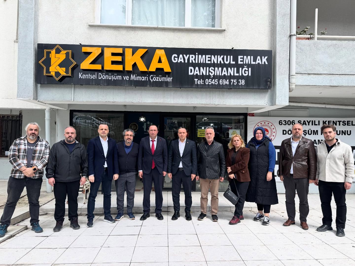 Teşkilatımızla birlikte taziye ziyaretinde bulunduk.