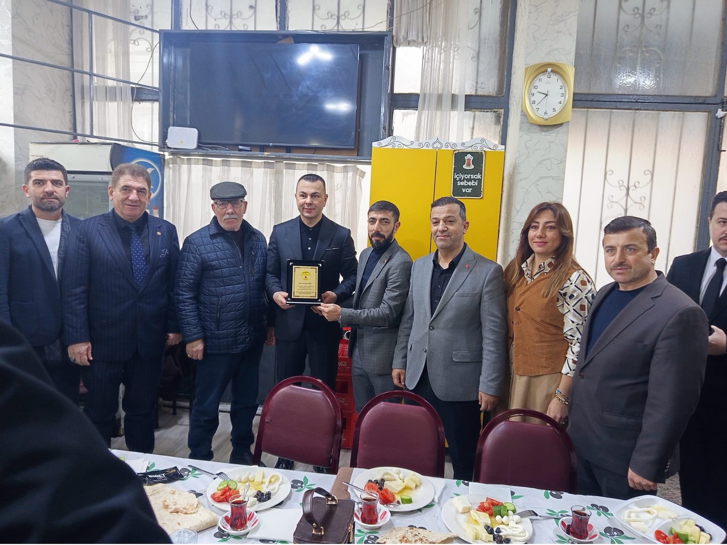 Teşkilatımızla birlikte Avrupa Muşlular Derneği’nde düzenlenen kahvaltı programı.