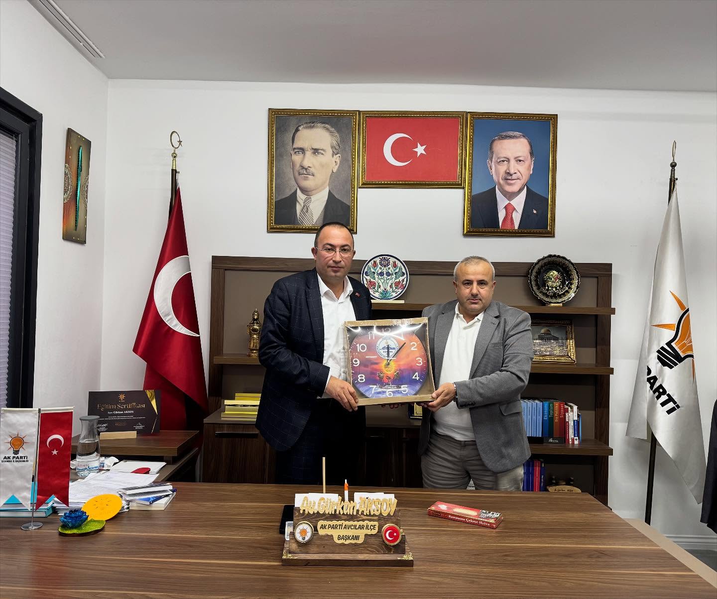 Esenyurt Kastamonu Dernek Başkanı Mehmet Çetinkaya ve yönetimi