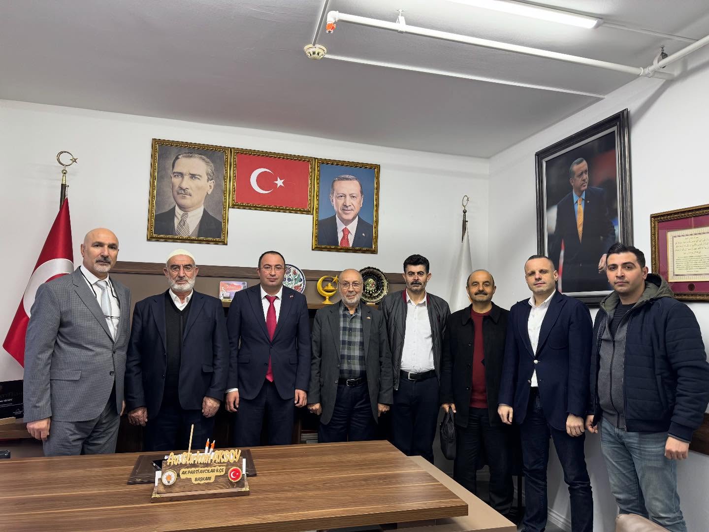 İlçe Başkanlığımızda Ziyaret