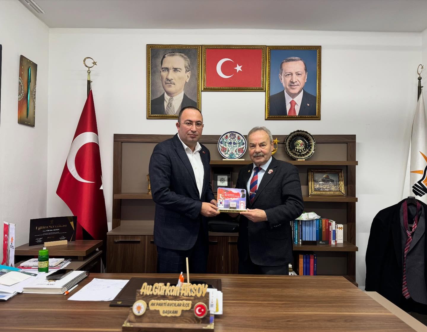 Nurettin Ağaoğlu ve Kıymetli Yönetimini Ziyaretimizde Ağırladık