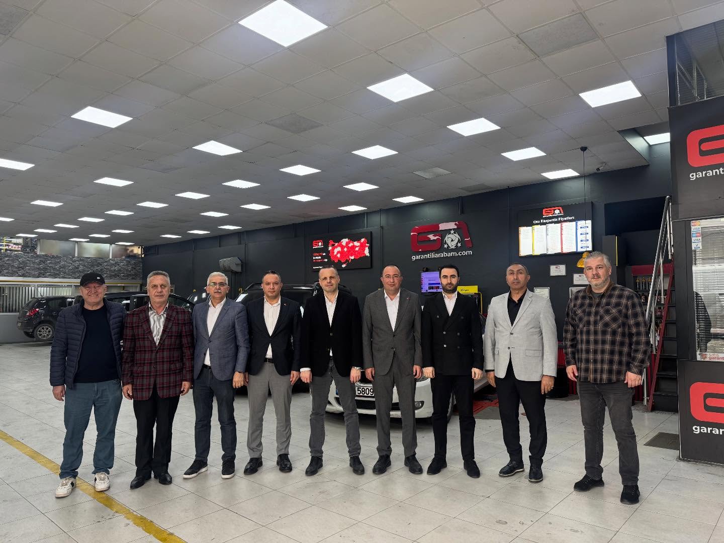 Yönetim Kurulu Üyemiz Sn. Erol Bahadır Bilgiç’in yeni açmış olduğu Ersu Oto’ya hayırlı olsun ziyaretinde bulunduk.