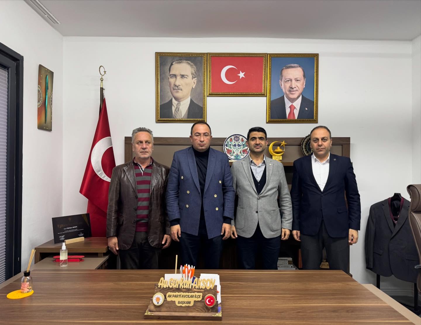 MKYK Üyesi Sn. Mir. Sedrettin Karahan’ın danışmanı Engin Toprak teşkilatımızı ziyaret etti.