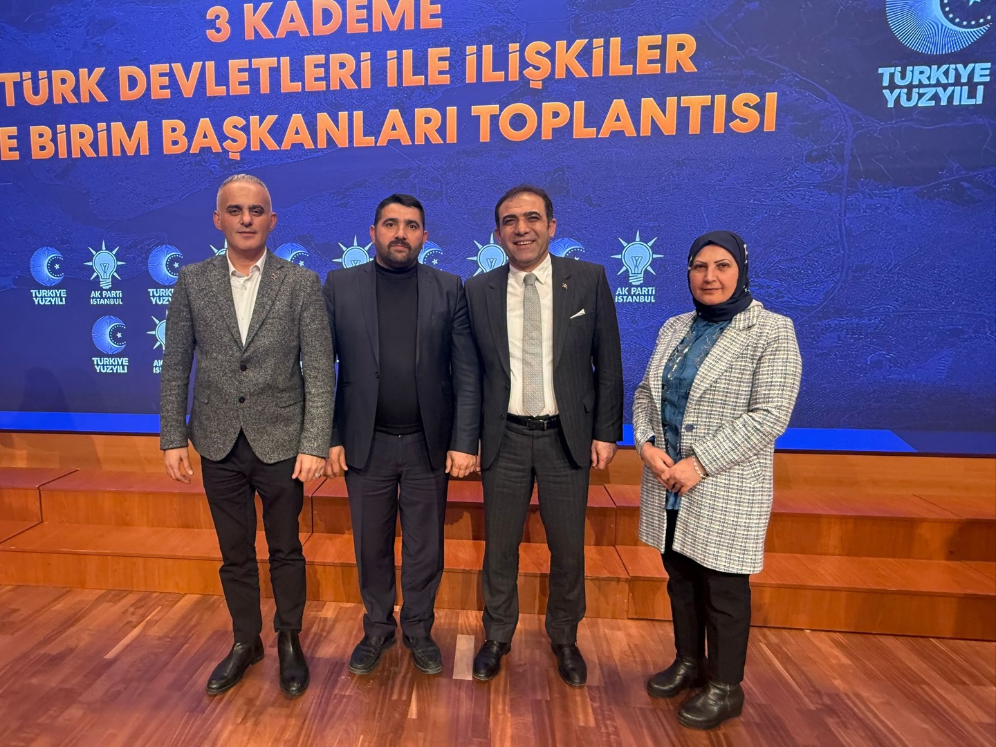 3 Kademe Türk Devletleri ile İlişkiler İlçe Birim Başkanları Toplantısına Katılım Sağladık