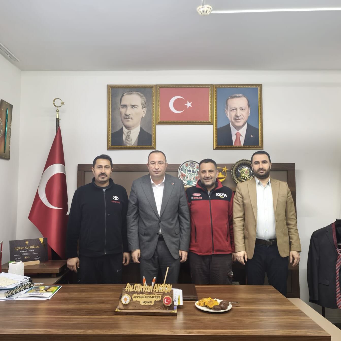 Rüzgar Otomotiv Sahibi Hüseyin Özdurmaz Ziyaretimize Geldi