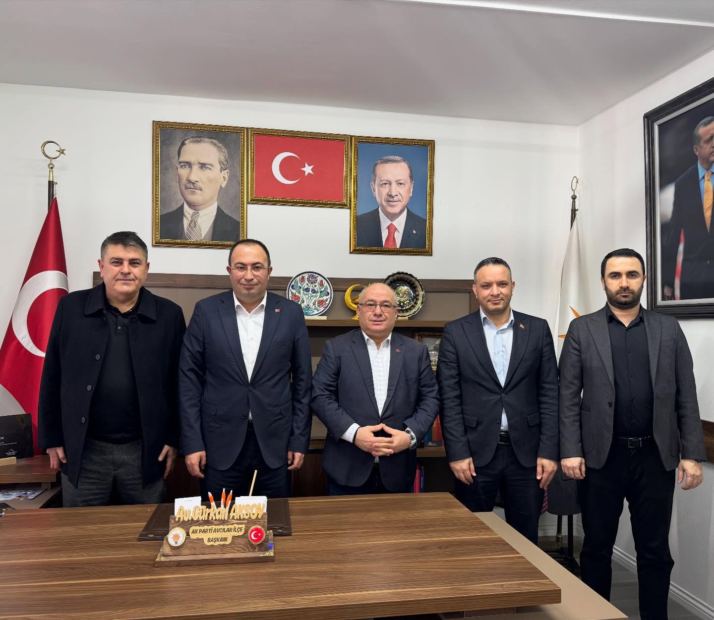 Avender Dernek Başkanı İlçe Başkanlığımızı Ziyaret Ettiler