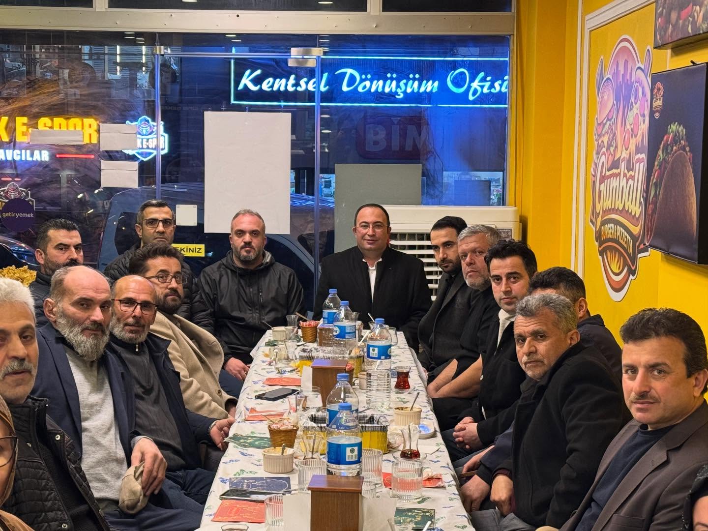 Mahalle Başkanlarımız ile birlikte iftar soframız