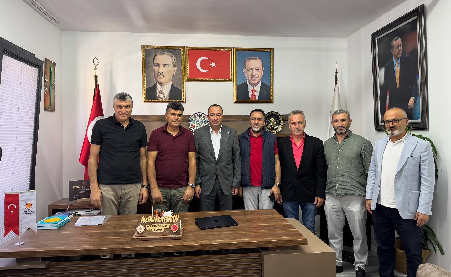 Avcılar Dernekler Federasyonu Başkanı Sn. Özcan Özbey ve kıymetli yönetim kurulunu ilçemizde misafir ettik.